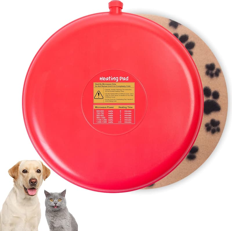 Microwave Pet Heating Pad for Newborn Kittens & Puppies