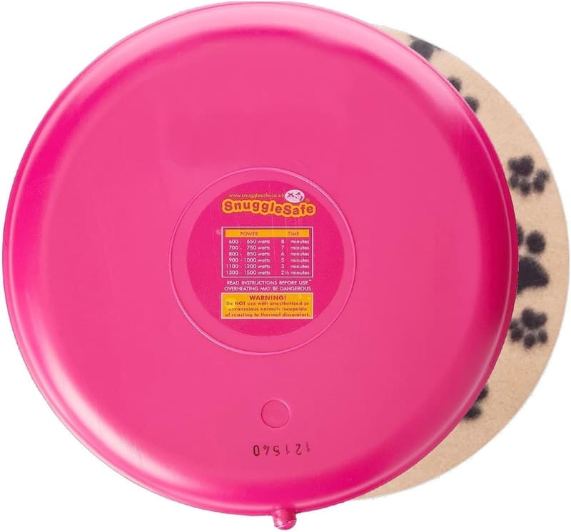 Microwavable Heating Pad for Pets - Original Snugglesafe Disc