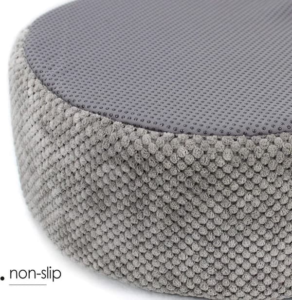 Cozy Washable Round Cat Bed - Soft Calming Cave for Indoor Cats