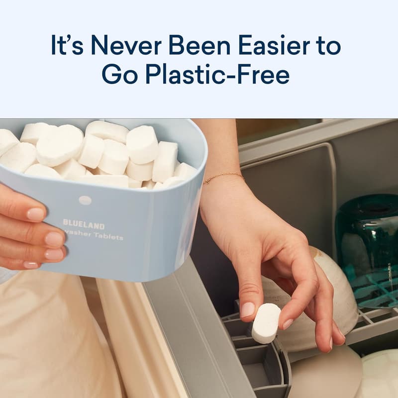 Eco-Friendly Unscented Dishwasher Tablets, 60 Count
