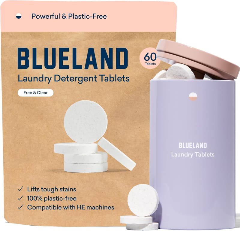 Eco-Friendly Laundry Detergent Tablets - 60 Count Starter Set