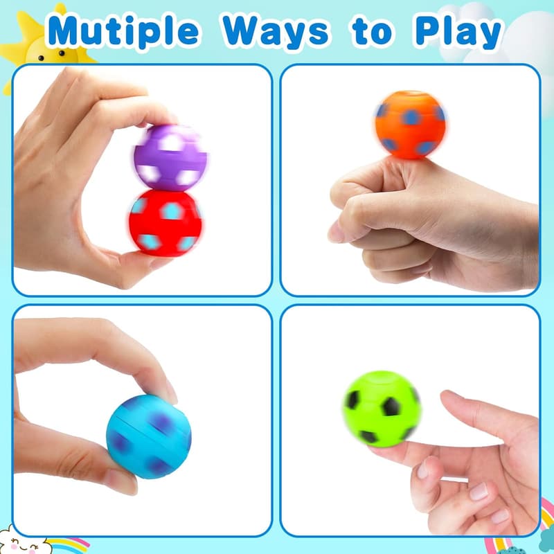 Soccer Ball Fidget Spinner Party Favors - 32PCS for Kids