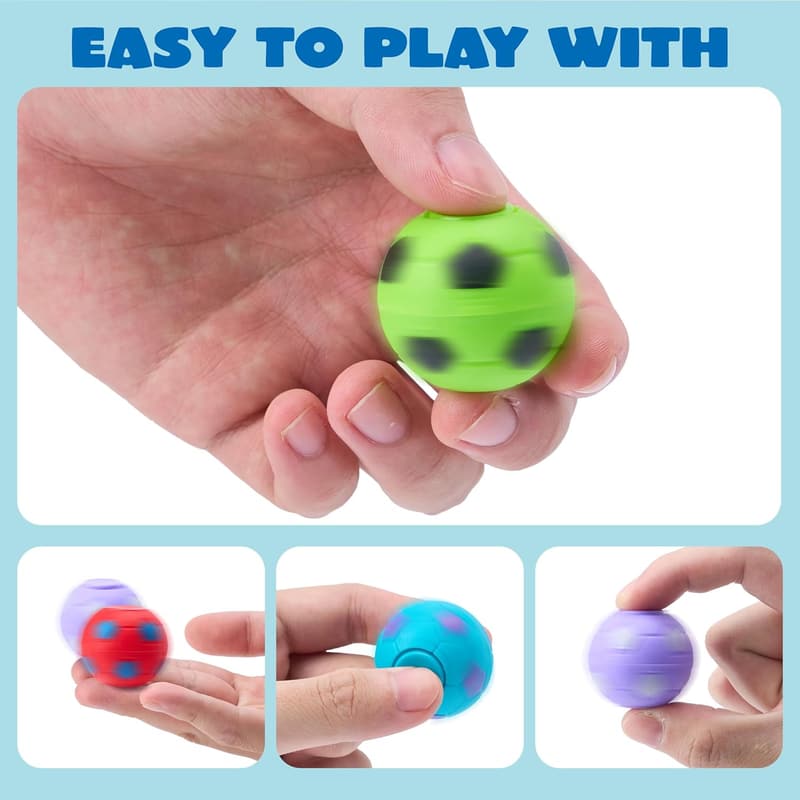 Soccer Party Favors: 36 Pack Fidget Spinners for Kids