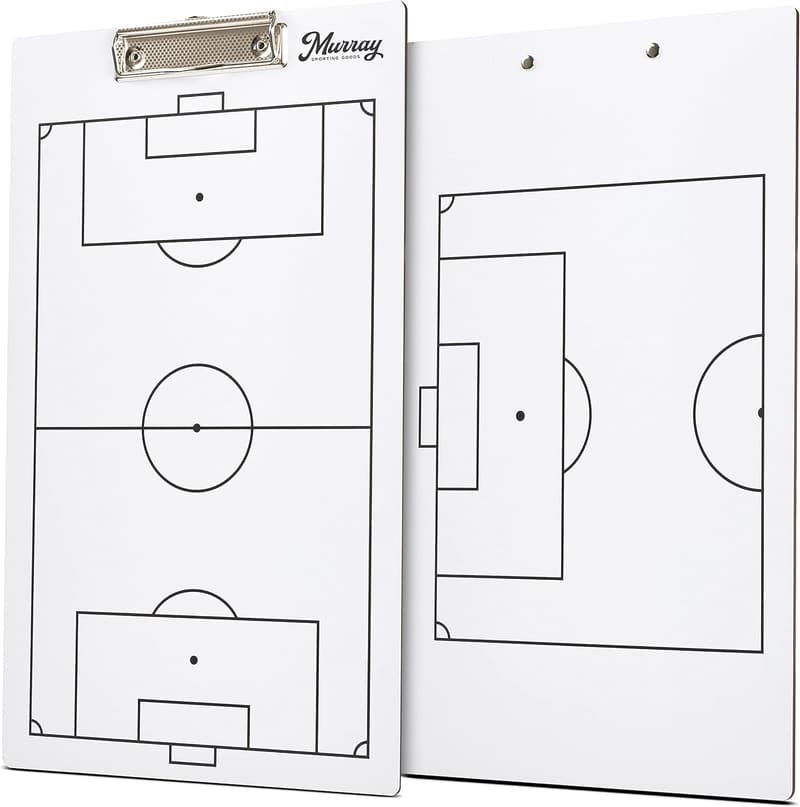 Double-Sided Dry Erase Clipboard for Coaches