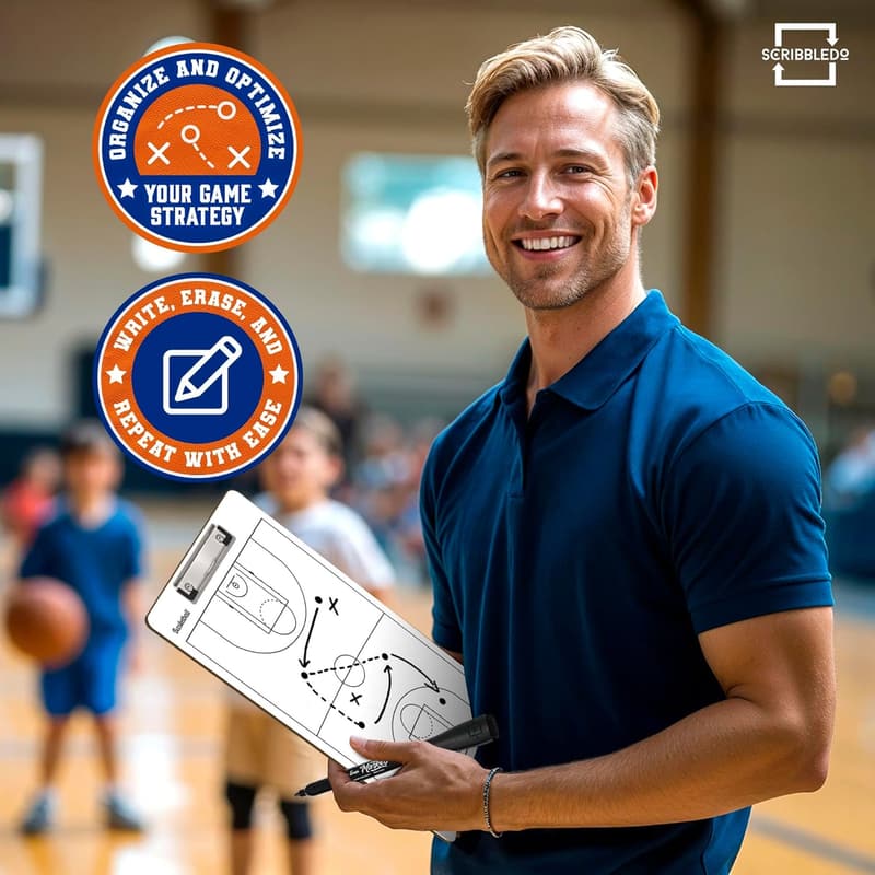 Basketball Coaching Clipboard 15
