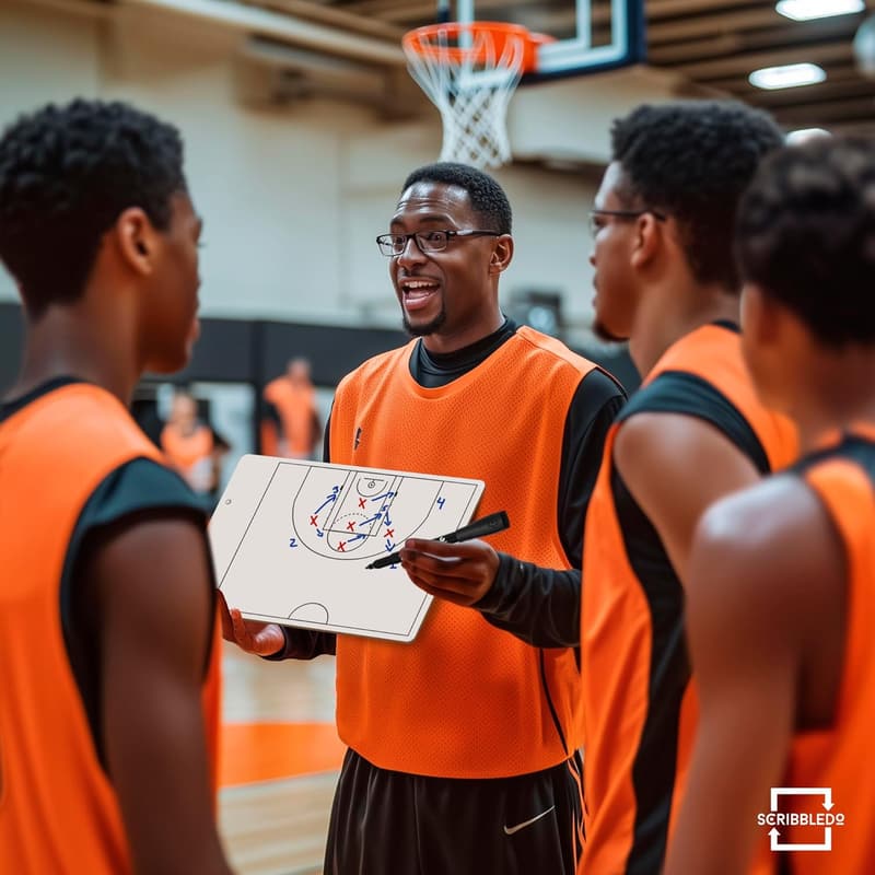 Basketball Coaching Clipboard 15