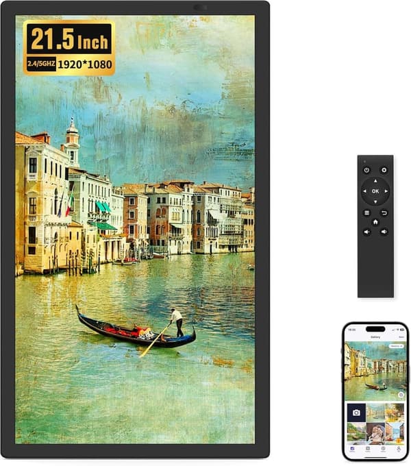WiFi Digital Picture Frame, 21.5