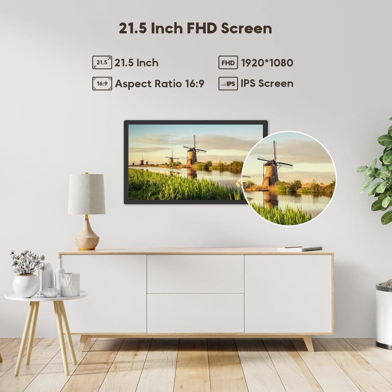 WiFi Digital Picture Frame, 21.5