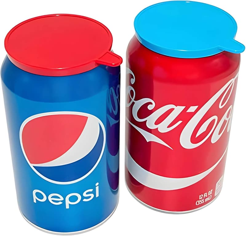 Assorted Can Lid Covers - 12 Pack
