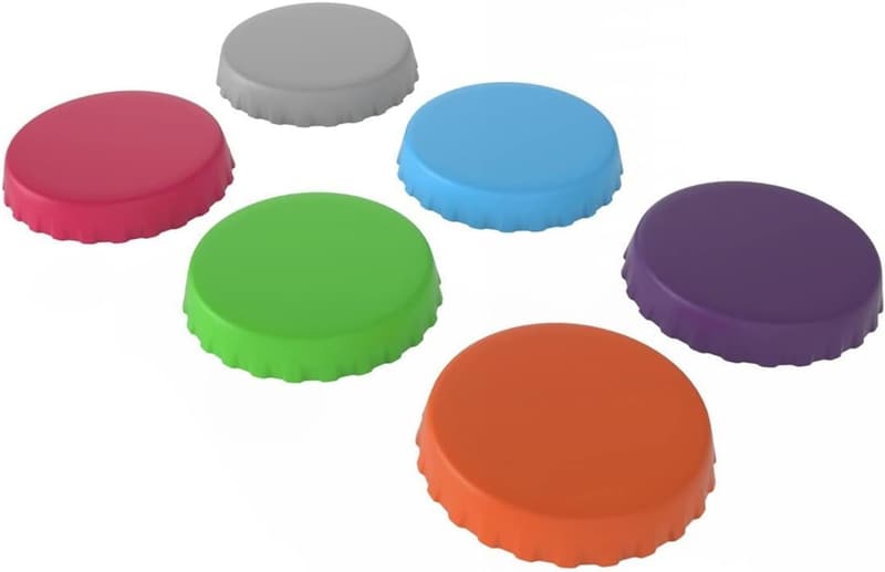 Silicone Can Lids - No Spill Beverage Protector, 6 Pack