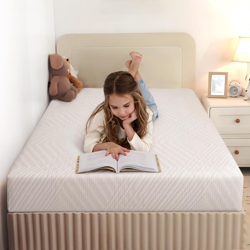 6-Inch Twin Memory Foam Mattress in a Box for Kids