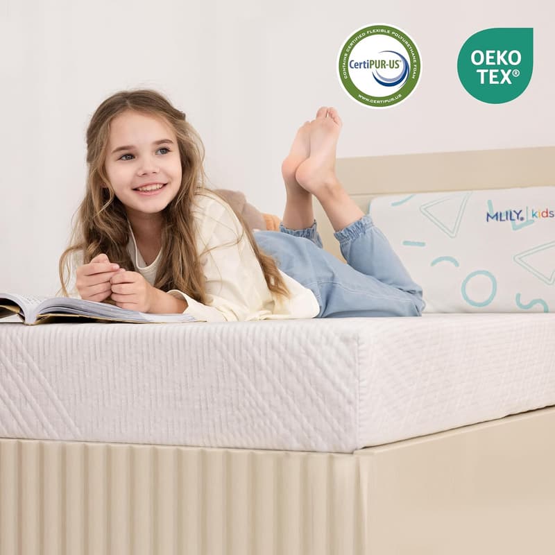 6-Inch Twin Memory Foam Mattress in a Box for Kids