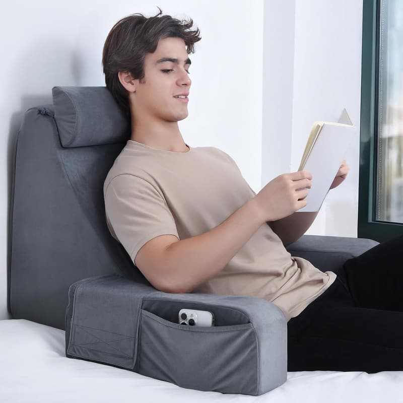 Reading Pillow for Bed Rest, Gaming & TV - Large 21