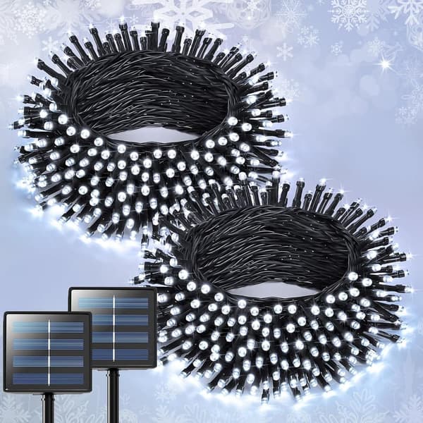 400 LED Solar String Lights - 151FT Waterproof for Outdoor Decor