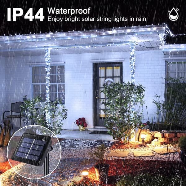400 LED Solar String Lights - 151FT Waterproof for Outdoor Decor