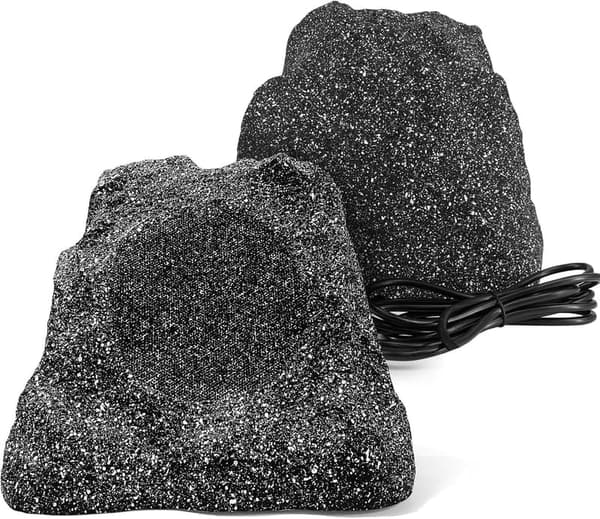 IPX7 Waterproof Outdoor Rock Bluetooth Speakers (600W, 1 Pair)