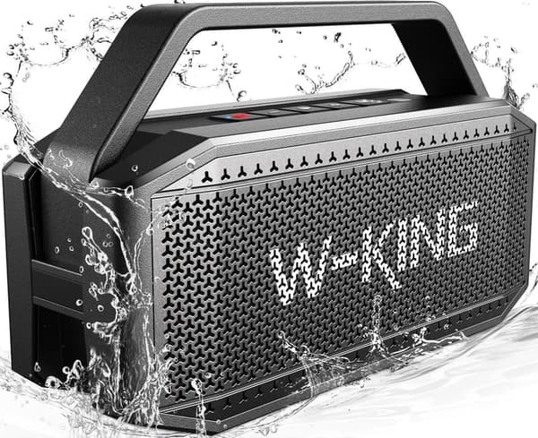 100W Waterproof Outdoor Bluetooth Party Speaker with Power Bank