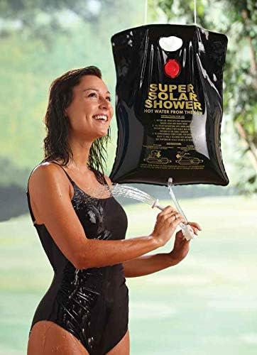 Portable Solar-Heated Outdoor Shower Bag for Camping