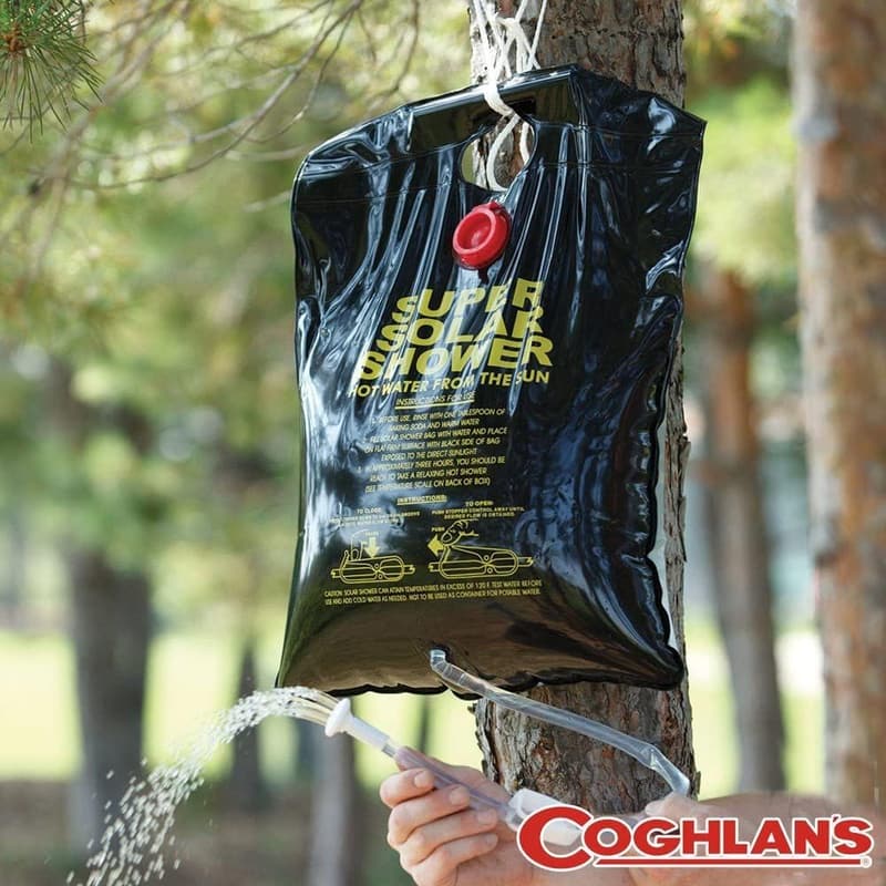 Portable Solar-Heated Outdoor Shower Bag for Camping