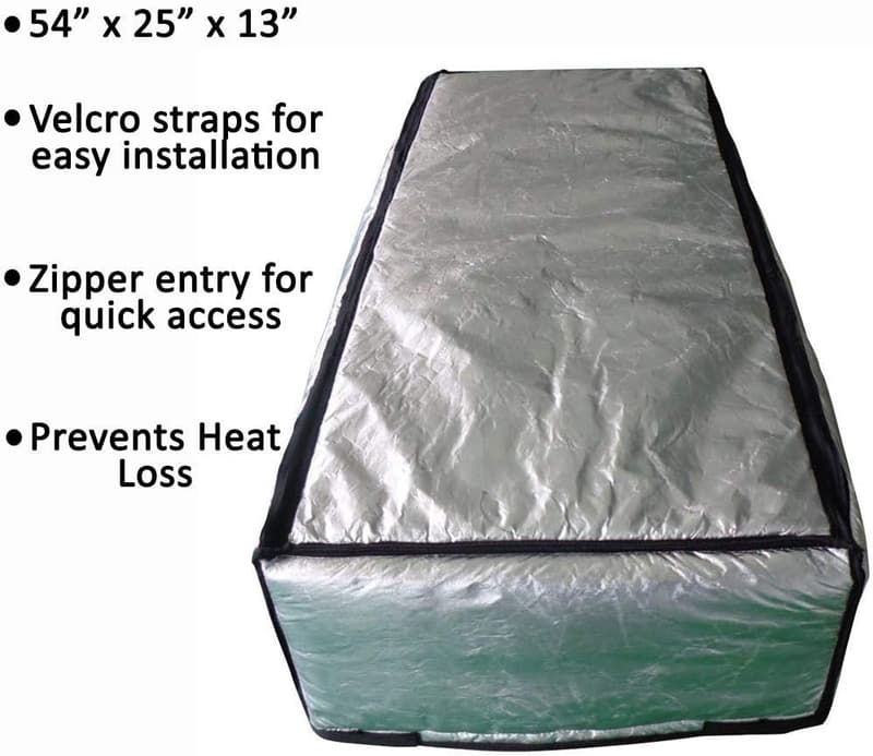 ThermoClimb Fireproof Attic Insulation Cover with Zipper