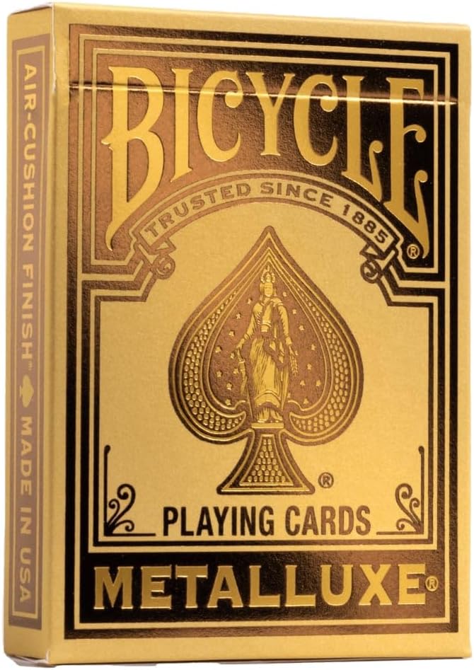 Premium Metal Foil Bicycle Playing Cards - Poker Size