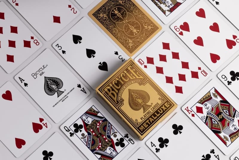 Premium Metal Foil Bicycle Playing Cards - Poker Size