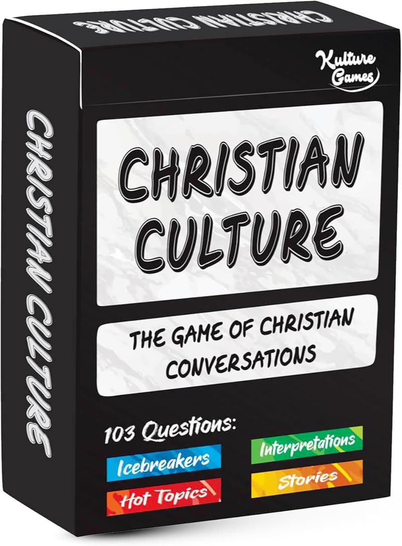 Christian Conversation Starters Cards for Bible Study & Youth Groups