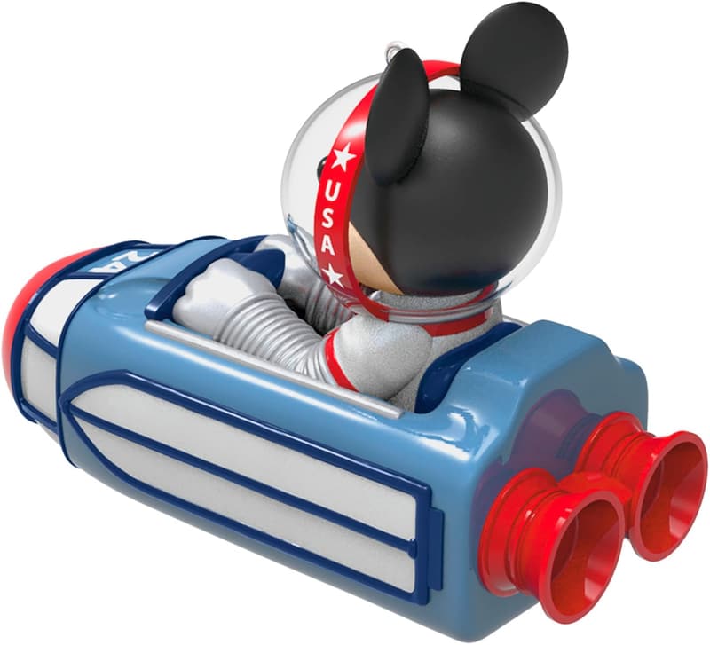 2024 Mickey Mouse Christmas Ornament - Space Mountain Disney Gift