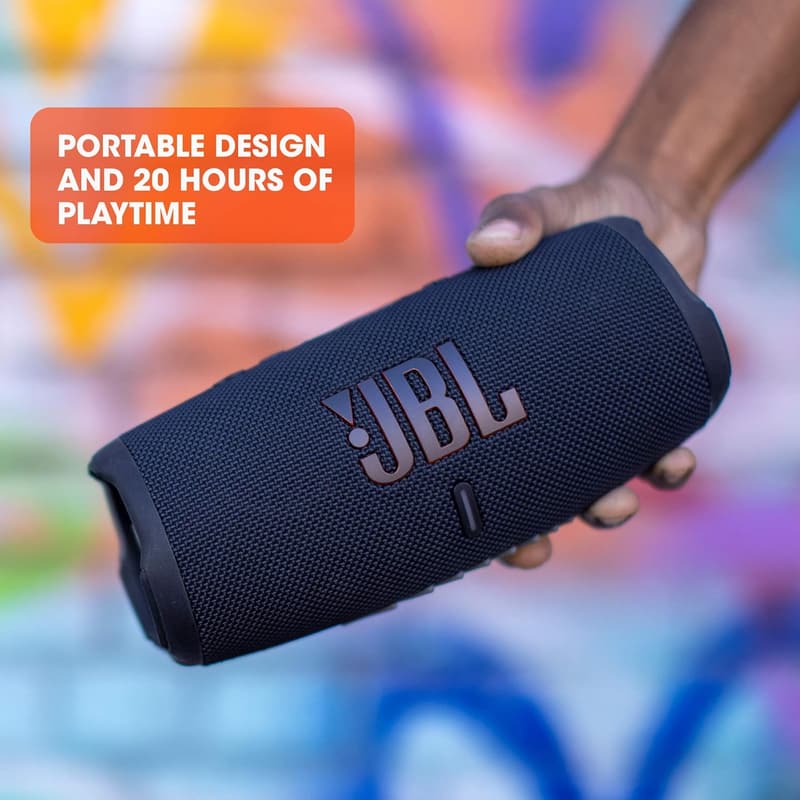JBL Charge 5 - Portable Waterproof Bluetooth Speaker with Powerbank