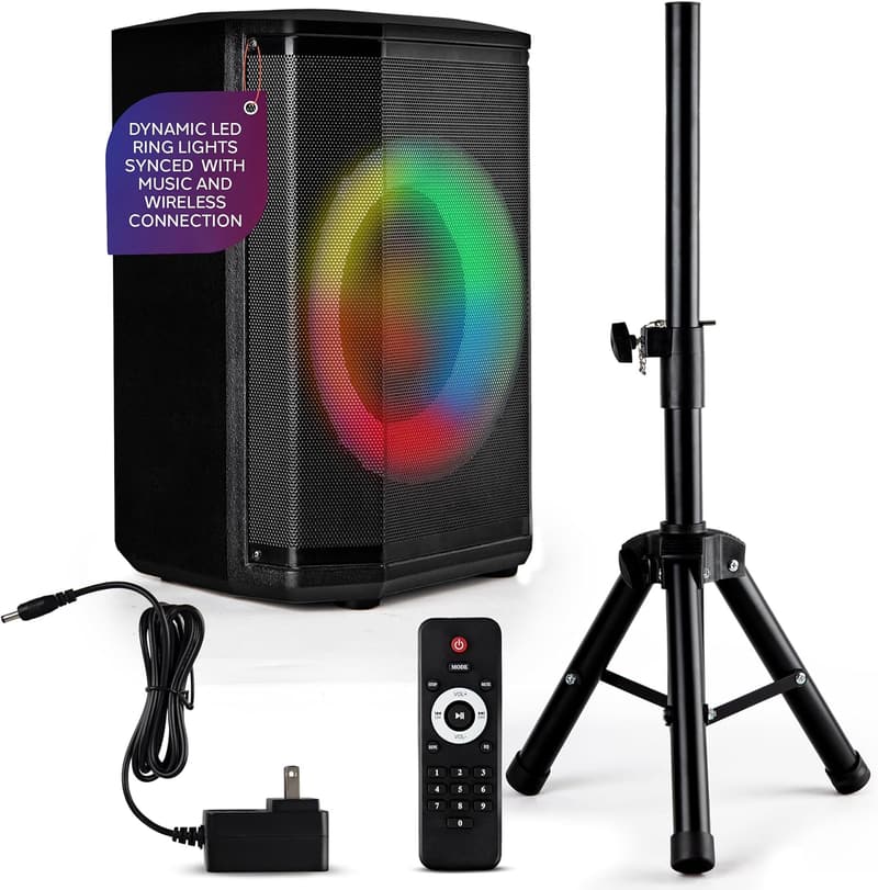 Portable Bluetooth Speaker with 8