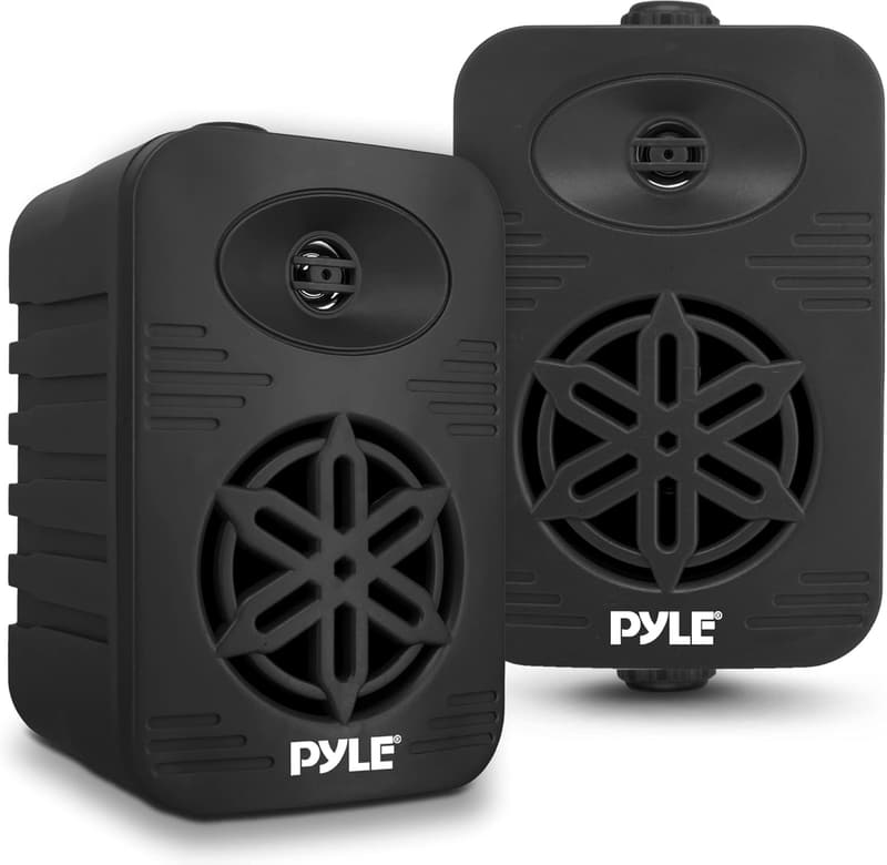300W Waterproof 2-Way Indoor/Outdoor Speaker Pair