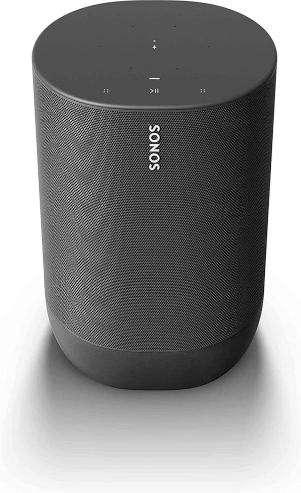 Sonos Move - Battery-Powered Smart Speaker with Alexa - Black