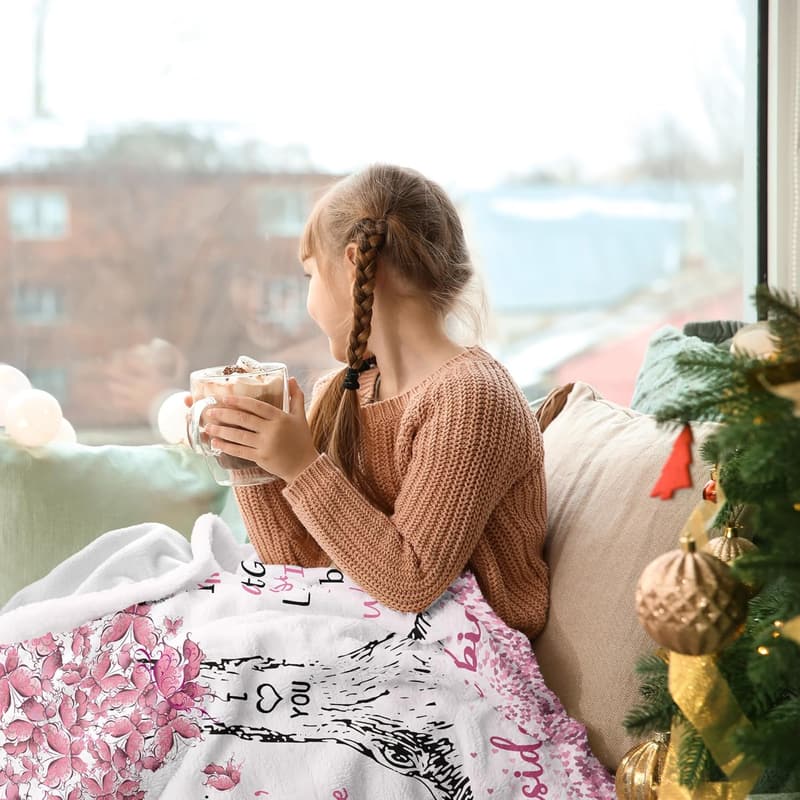 Birthday Blanket Gift for Granddaughter – 60
