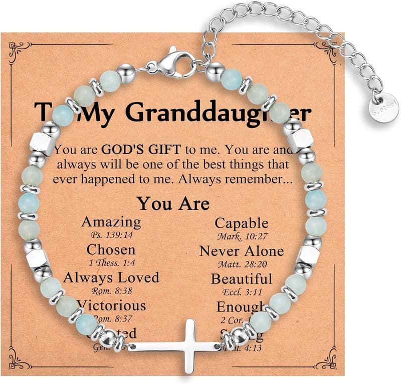 Christian Cross Bracelet for Women - Perfect Gift for Daughters and Sisters