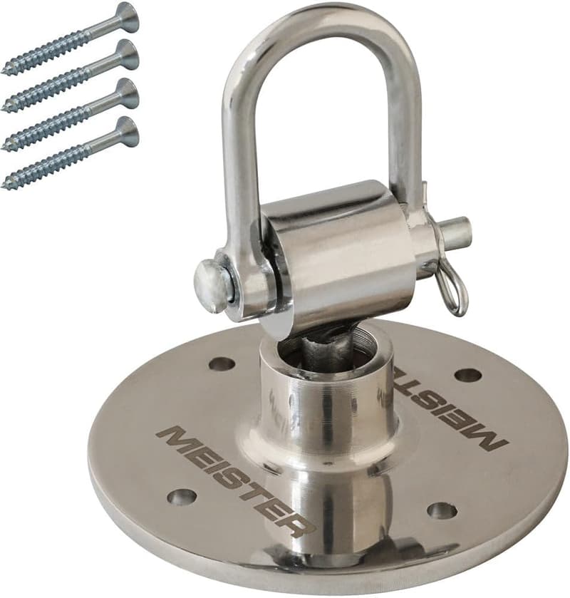 Speed Bag Swivel - Stainless Steel Mount with 360° Bearings