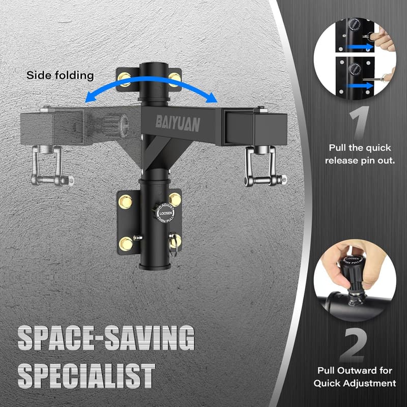 Heavy-Duty Adjustable Wall Mount for Punching Bags (800lb)