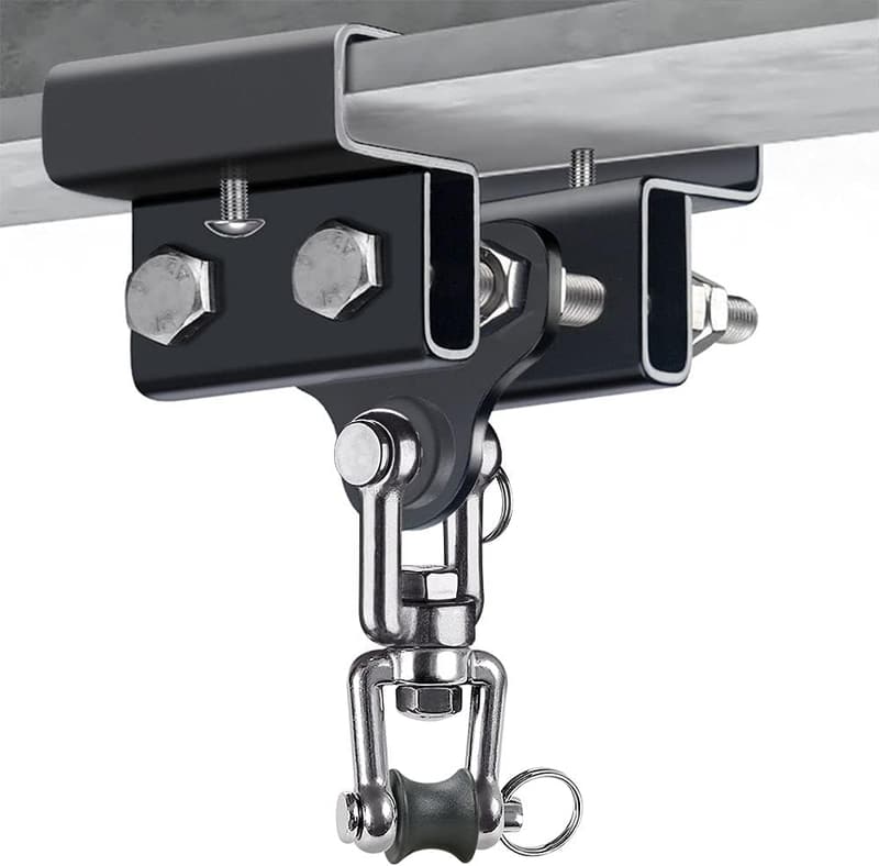 Punching Bag Hanger with Swivel Hook for Ceiling Mount