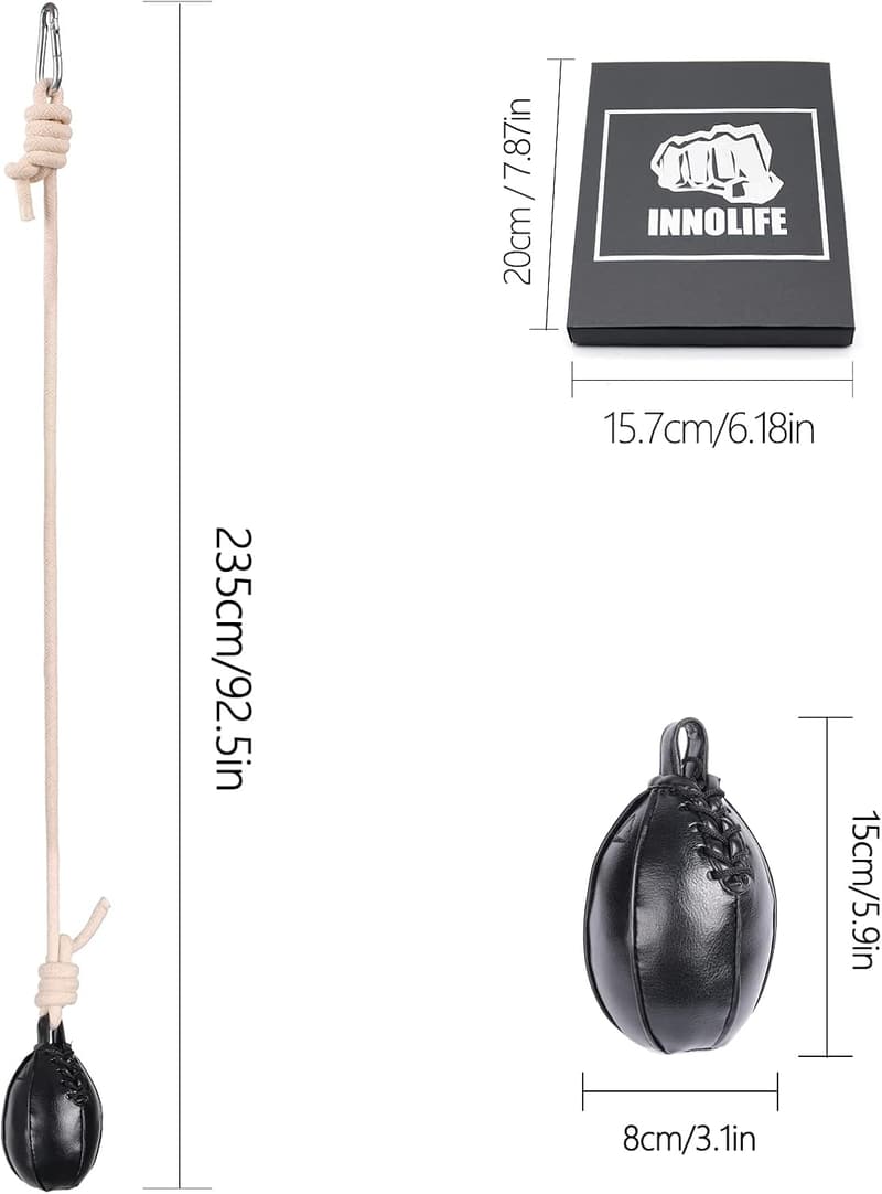 Reflex Training Speed Ball with Maize Leather for MMA