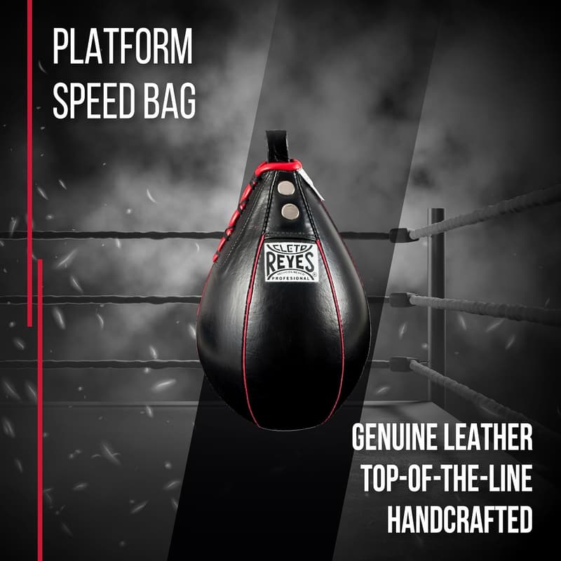 CLETO REYES Leather Speed Bag for Boxing & MMA Training