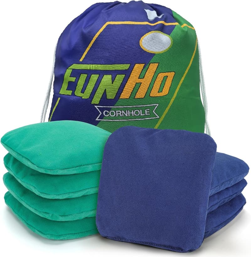 Professional Dual-Sided Cornhole Bags Set of 8 - All Weather