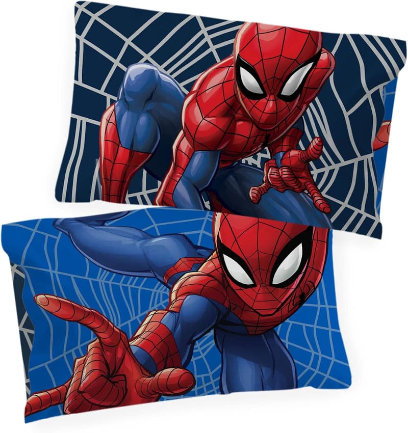 Marvel Spiderman Double-Sided Kids Pillowcase 2-Pack