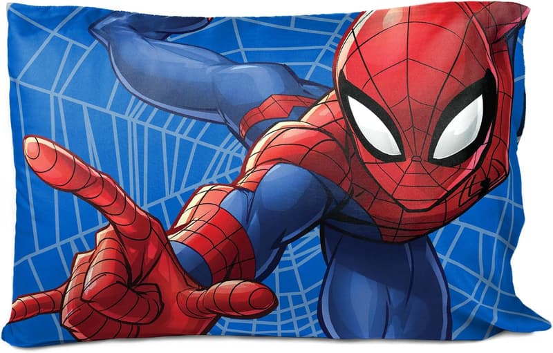 Marvel Spiderman Double-Sided Kids Pillowcase 2-Pack