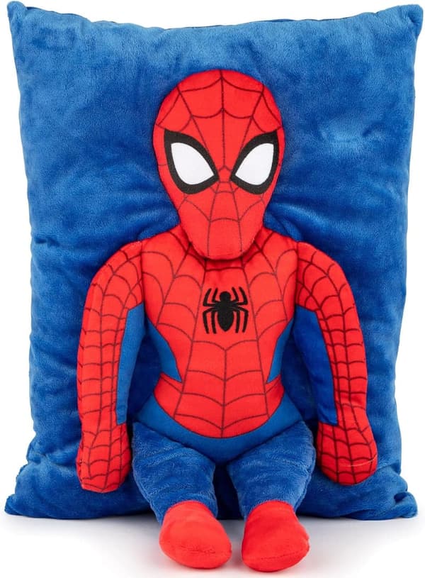 Marvel Spiderman 3D Snuggle Pillow - Super Soft, 15 Inches