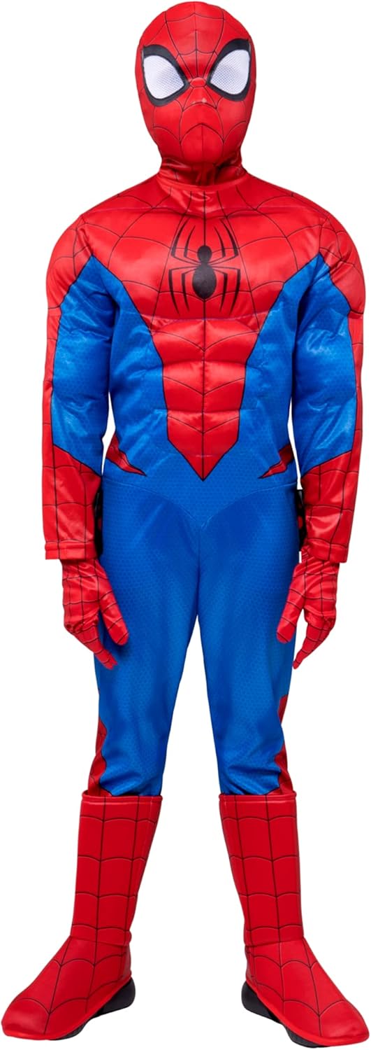 Spider-Man Youth Halloween Costume with Detachable Mask