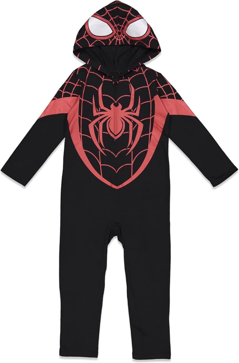 Spider-Man Venom Iron Man Cosplay Zip-Up for Kids