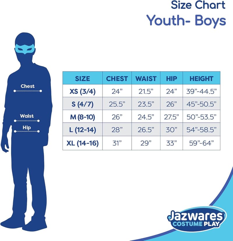 Spider-Man Youth Halloween Costume with Padded Jumpsuit & Mask