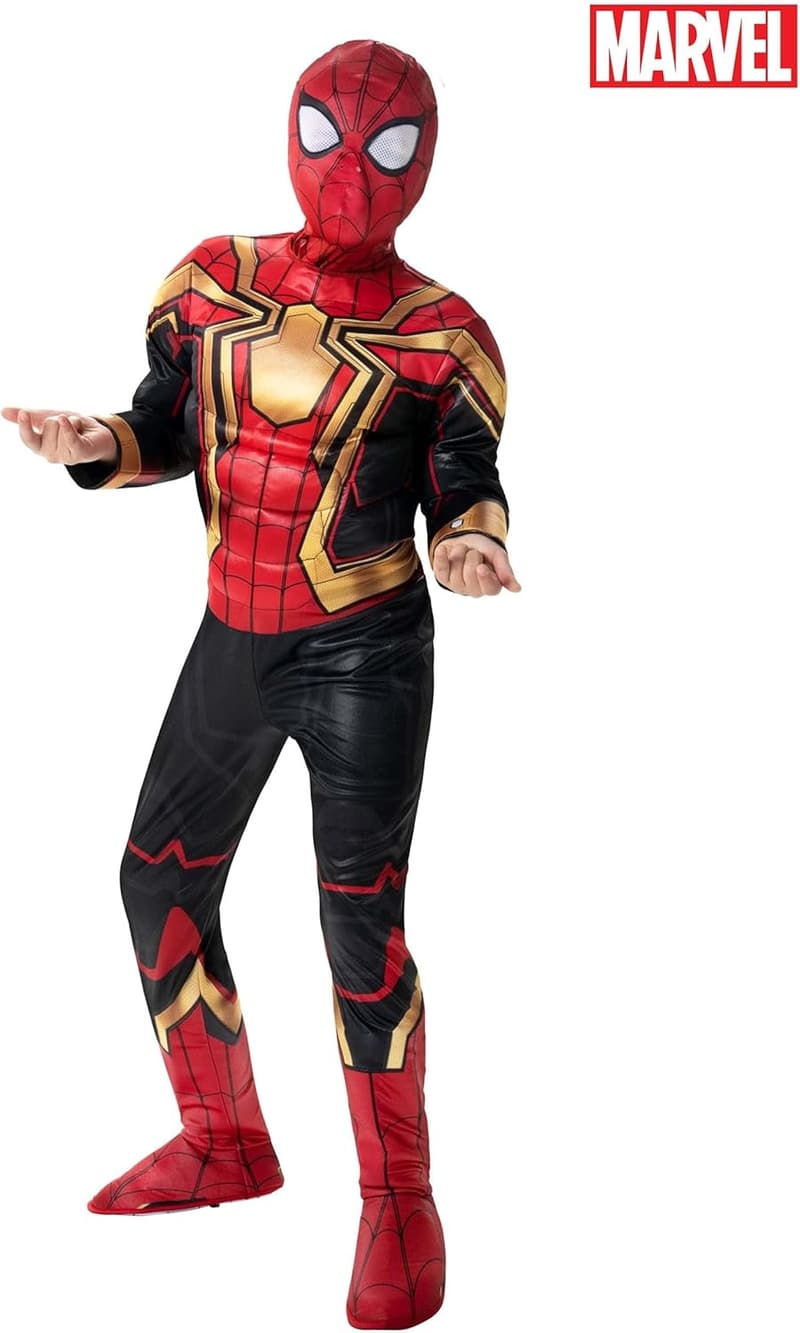 Spider-Man Youth Halloween Costume - Premium Padded Jumpsuit