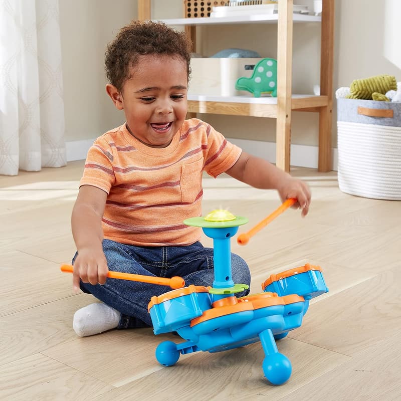 VTech KidiBeats Drum Set - Frustration-Free Packaging