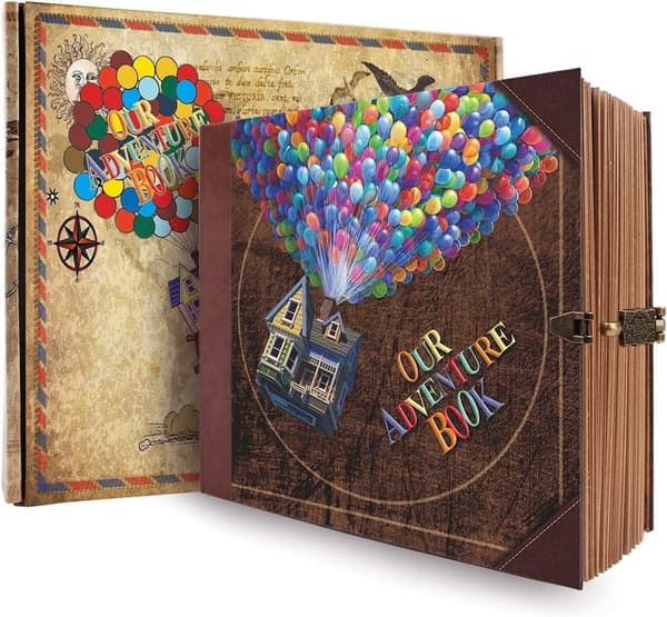 Vintage Brown Travel Diary Photo Book for DIY Scrapbooking