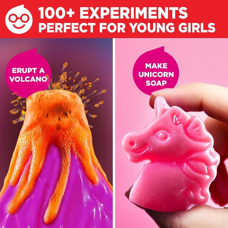 Birthday Science Kit for Girls 4+ | STEM Experiments & Learning